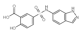 2-hydroxy-5-(1H-indazol-6-ylsulfamoyl)benzoic acid