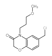 6-(chloromethyl)-4-(3-methoxypropyl)-1,4-benzoxazin-3-one