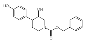 benzyl (3R,4R)-3-hydroxy-4-(4-hydroxyphenyl)piperidine-1-carboxylate