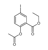 ethyl 2-acetyloxy-5-iodobenzoate