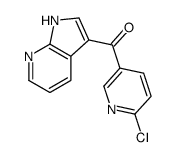 (6-chloropyridin-3-yl)-(1H-pyrrolo[2,3-b]pyridin-3-yl)methanone