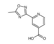 2-(5-Methyl-1,2,4-oxadiazol-3-yl)isonicotinic acid