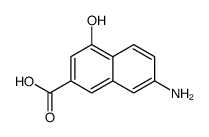 7-Amino-4-hydroxy-2-naphthoic acid