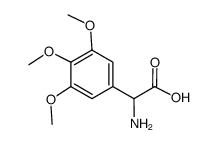 2-amino-2-(3,4,5-trimethoxyphenyl)acetic acid CAS:86053-97-6 第1张