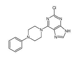 2-chloro-6-(4-phenylpiperazin-1-yl)-7H-purine