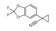 1-(2,2-difluorobenzo[d][1,3]dioxol-5-yl)cyclopropane-1-carbonitrile Cas:862574-87-6 第1张