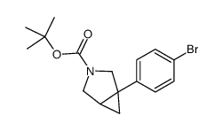 tert-butyl 1-(4-bromophenyl)-3-azabicyclo[3.1.0]hexane-3-carboxylate