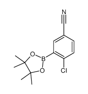 4-chloro-3-(4,4,5,5-tetramethyl-1,3,2-dioxaborolan-2-yl)benzonitrile