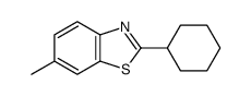 2-cyclohexyl-6-methyl-1,3-benzothiazole