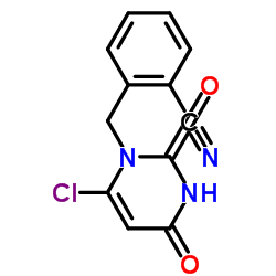 2-((6-Chloro-2,4-dioxo-3,4-dihydropyrimidin-1(2H)-yl)methyl)benzonitrile