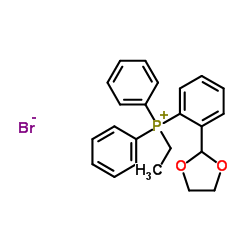 2-(1,3-Dioxolan-2-yl)ethyltriphenylphosphonium bromide CAS:86608-70-0 第1张