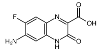 6-Amino-7-fluoro-3-oxo-3,4-dihydro-2-quinoxalinecarboxylic acid