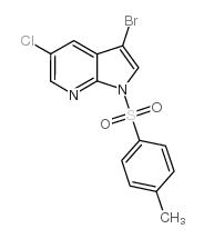 3-bromo-5-chloro-1-(4-methylbenzenesulfonyl)-1H-pyrrolo[2,3-b]pyridine