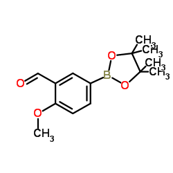 2-Methoxy-5-(4,4,5,5-tetramethyl-1,3,2-dioxaborolan-2-yl)benzaldehyde