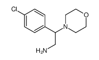 2-(4-chlorophenyl)-2-morpholin-4-ylethanamine