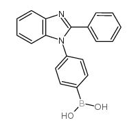[4-(2-Phenyl-1H-benzimidazol-1-yl)phenyl]boronic acid Cas:867044-33-5 第1张