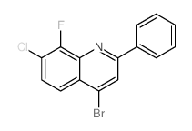 4-Bromo-7-chloro-8-fluoro-2-phenylquinoline