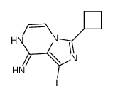 3-Cyclobutyl-1-iodoimidazo[1,5-a]pyrazin-8-amine