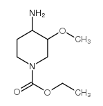 4-amino-3-methoxy-piperidine-ethylcarbamate