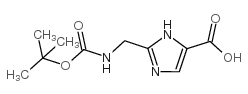 2-[[(2-methylpropan-2-yl)oxycarbonylamino]methyl]-1H-imidazole-5-carboxylic acid