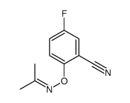 5-Fluoro-2-(Propan-2-Ylideneaminooxy)Benzonitrile