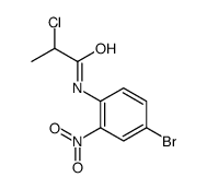 N-(4-Bromo-2-nitrophenyl)-2-chloropropanamide