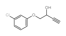 1-(3-chlorophenoxy)but-3-yn-2-ol