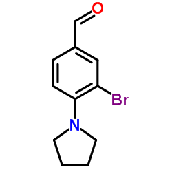 3-Bromo-4-(1-pyrrolidinyl)benzaldehyde