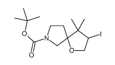 2-Methyl-2-propanyl 3-iodo-4,4-dimethyl-1-oxa-7-azaspiro[4.4]nona ne-7-carboxylate