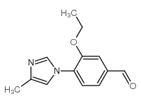 Benzaldehyde, 3-ethoxy-4-(4-methyl-1H-imidazol-1-yl)