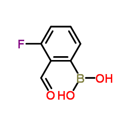 3-Fluoro-2-formylphenylboronic Acid CAS:871126-15-7 manufacturer price 第1张