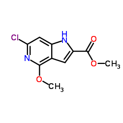 methyl 6-chloro-4-methoxy-1H-pyrrolo[3,2-c]pyridine-2-carboxylate