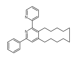 3-phenyl-1-pyridin-2-yl-5,6,7,8,9,10,11,12,13,14-decahydrocyclododeca[c]pyridine