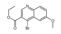 ethyl 4-bromo-6-methoxyquinoline-3-carboxylate