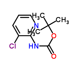 Carbamic acid, N-(3-chloro-2-pyridinyl)-, 1,1-dimethylethyl ester