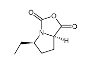 1H,3H-Pyrrolo[1,2-c]oxazole-1,3-dione,5-ethyltetrahydro-,(5R-trans)-(9CI)