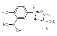 5-(n-tert-butylsulfamoyl)-2-methylphenylboronic acid CAS:874219-47-3 第1张