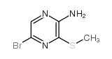 5-bromo-3-methylsulfanylpyrazin-2-amine