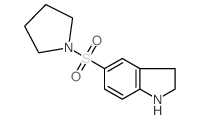 5-pyrrolidin-1-ylsulfonyl-2,3-dihydro-1H-indole