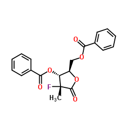 ((2R,3R,4R)-3-(benzoyloxy)-4-fluoro-4-methyl-5-oxotetrahydrofuran-2-yl)methyl Benzoate Cas:874638-80-9 第1张