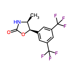 (4S,5R)-5-[3,5-Bis(trifluoromethyl)phenyl]-4-methyl-1,3-oxazolidin-2-one Cas:875444-08-9 第1张
