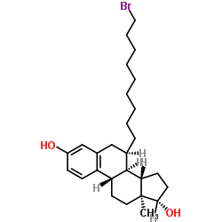 (7a,17b)-7-(9-Bromononyl)estra-1,3,5(10)-triene-3,17-diol CAS:875573-67-4 第1张