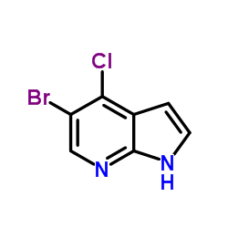 5-Bromo-4-chloro-1H-pyrrolo[2,3-b]pyridine