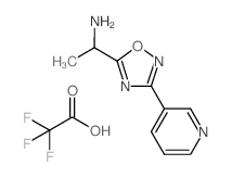 1-(3-Pyridin-3-yl-[1,2,4]oxadiazol-5-yl)-ethylamine trifluoroacetate CAS:876710-85-9 第1张