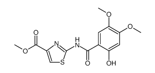Methyl 2-(2-hydroxy-4,5-diMethoxybenzaMido)thiazole-4-carboxylate Cas:877997-99-4 第1张