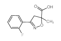 3-(2-fluorophenyl)-5-methyl-4H-1,2-oxazole-5-carboxylic acid