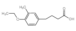 4-(4-ethoxy-3-methylphenyl)butanoic acid