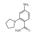 4-amino-2-pyrrolidin-1-ylbenzamide