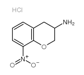 8-nitro-3,4-dihydro-2H-chromen-3-amine,hydrochloride