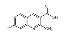 7-fluoro-2-methylquinoline-3-carboxylic acid